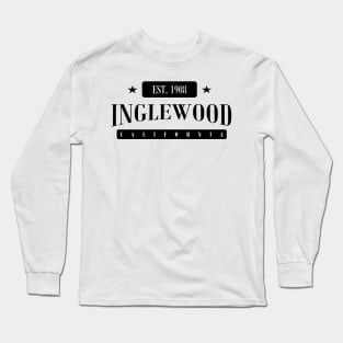 Inglewood Est. 1908 (Standard Black) Long Sleeve T-Shirt